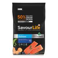 Savourlife Grain Free Dog Food Salmon 2.5kg Pet: Dog Category: Dog Supplies  Size: 2.6kg 
Rich...