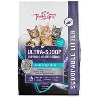 Trouble And Trix Ultra Scoop Cat Litter 10L Pet: Cat Category: Cat Supplies  Size: 10.1kg 
Rich...
