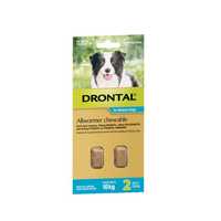 Drontal Dog Allwormer Chewable 10kg 5 Tablets Pet: Dog Category: Dog Supplies  Size: 0kg 
Rich...