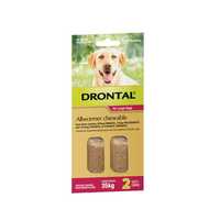 Drontal Dog Allwormer Chewable 35kg 2 Tablets Pet: Dog Category: Dog Supplies  Size: 0kg 
Rich...