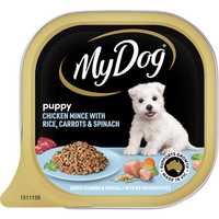 My Dog Puppy Mince Chicken Rice Carrots Spinach 12 X 100g Pet: Dog Category: Dog Supplies  Size: 1.4kg...