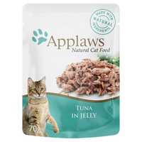 Applaws Wet Cat Food Tuna Jelly Pouch 16 X 70g Pet: Cat Category: Cat Supplies  Size: 1.4kg 
Rich...