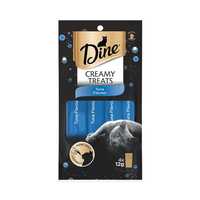 Dine Creamy Treats Tuna Flavour 4 X 12g Pet: Cat Category: Cat Supplies  Size: 0.1kg 
Rich Description:...