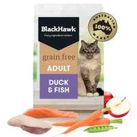 Black Hawk Grain Free Dry Cat Food Duck And Fish 6kg Pet: Cat Category: Cat Supplies  Size: 6kg 
Rich...