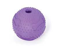 Kazoo Rubber Treat Ball Purple X Large Pet: Dog Category: Dog Supplies  Size: 0.3kg Colour: Jewel...