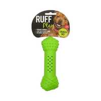 Ruff Play Durable Crunchy Knot Bone Green Each Pet: Dog Category: Dog Supplies  Size: 0.1kg Material:...
