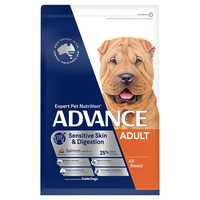 Advance Adult Sensitive All Breed Dry Dog Food Salmon 13kg Pet: Dog Category: Dog Supplies  Size:...