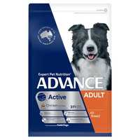 Advance Adult Active Dry Dog Food Chicken 13kg Pet: Dog Category: Dog Supplies  Size: 13.2kg 
Rich...