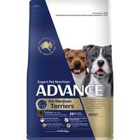 Advance Medium Terriers Adult Dry Dog Food Turkey With Rice 13kg Pet: Dog Category: Dog Supplies  Size:...