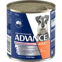 Advance Adult Chicken Salmon And Rice Wet Dog Food Cans 12 X 700g Pet: Dog Category: Dog Supplies ...
