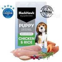 Black Hawk Dry Dog Food Puppy Medium Breed Original Chicken And Rice 3kg Pet: Dog Category: Dog...