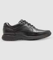 The Rockport Mens Edge Hill Black casual walking shoes are fit for those who require a shoe suitable...