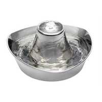 Petsafe Seaside Stainless Steel Pet Fountain Each Pet: Dog Category: Dog Supplies  Size: 1.1kg...
