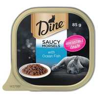 Dine Classic Collection Saucy Morsels With Ocean Fish Wet Cat Food Tray 42 X 85g Pet: Cat Category: Cat...