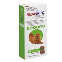 Bravecto Medium Dog Green Protection 1 Pack Pet: Dog Category: Dog Supplies  Size: 0kg 
Rich...