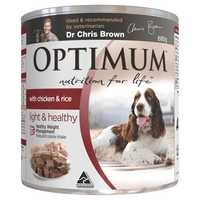 Optimum Adult Weight Management Chicken And Rice Cans Wet Dog Food 680g Pet: Dog Category: Dog Supplies...