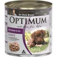 Optimum Puppy Chicken And Rice Cans Wet Dog Food 700g Pet: Dog Category: Dog Supplies  Size: 0.9kg...