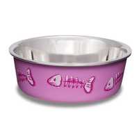 Loving Pets Bella Bowl Skeleton Pink Xsmall Pet: Cat Category: Cat Supplies  Size: 0.1kg Colour: Pink...