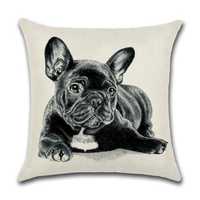Doggytopia French Bulldog Throw Cushion Each Pet: Dog Category: Dog Supplies  Size: 0.1kg 
Rich...