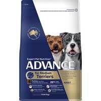 Advance Medium Terriers Adult Dry Dog Food Turkey With Rice 2.5kg Pet: Dog Category: Dog Supplies ...