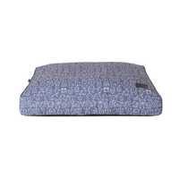 La Doggie Vita Central Pillow Bed With Removable Cover Indigo Large Pet: Dog Category: Dog Supplies ...