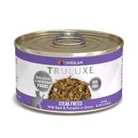 Weruva Truluxe Steak Frites With Beef And Pumpkin In Gravy Grain Free Wet Cat Food Cans 24 X 85g Pet:...