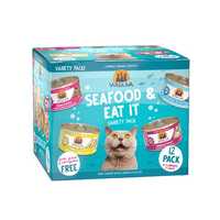 Weruva Classic Cat Seafood And Eat It Variety Pack Wet Cat Food Cans 12 X 85g Pet: Cat Category: Cat...