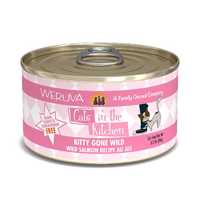 Weruva Cats In The Kitchen Kitty Gone Wild With Wild Salmon Au Jus Grain Free Wet Cat Food Cans 24 X...