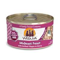 Weruva Classic Cat Mideast Feast With Grilled Tilapia In Gravy Grain Free Wet Cat Food Cans 24 X 85g...
