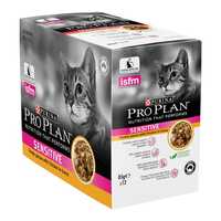 Pro Plan Adult Sensitive Chicken Gravy Wet Cat Food Pouches 12 X 85g Pet: Cat Category: Cat Supplies ...