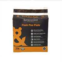 Rufus And Coco Posh Pee Pads Each Pet: Dog Category: Dog Supplies  Size: 0.3kg 
Rich Description: The...