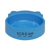 Scream Dog Face Bowl Loud Blue Each Pet: Dog Category: Dog Supplies  Size: 0.3kg Colour: Blue 
Rich...