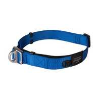 Rogz Safety Collar Blue Medium Pet: Dog Category: Dog Supplies  Size: 0kg Colour: Blue Material: Nylon...