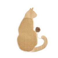 Paws For Life Cat Shaped Scratching Board Each Pet: Cat Category: Cat Supplies  Size: 1.1kg Colour:...