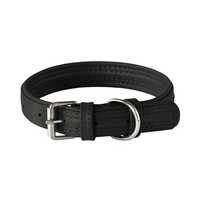 Rogz Leather Pin Buckle Collar Black Large Pet: Dog Category: Dog Supplies  Size: 0.1kg Colour: Black...