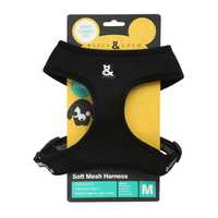 Rufus And Coco Mesh Harness Black Medium Pet: Dog Category: Dog Supplies  Size: 0.1kg Colour: Black...