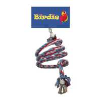 Birdie Jumbo Rope Spiral Each Pet: Bird Category: Bird Supplies  Size: 0.8kg 
Rich Description:...