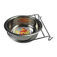 Stainless Steel Coop Cup With Hanger 1.89L Pet: Bird Category: Bird Supplies  Size: 0.3kg 
Rich...