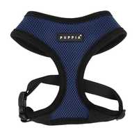 Puppia Soft Harness Royal Blue Medium Pet: Dog Category: Dog Supplies  Size: 0.1kg Colour: Blue...