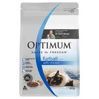 Optimum Furball Dry Cat Food Chicken 4kg Pet: Cat Category: Cat Supplies  Size: 4kg 
Rich Description:...
