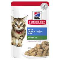 Hills Science Diet Kitten Ocean Fish Wet Pouches 12 X 85g Pet: Cat Category: Cat Supplies  Size: 1.2kg...