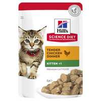 Hills Science Diet Kitten Chicken Wet Pouches 12 X 85g Pet: Cat Category: Cat Supplies  Size: 1.2kg...