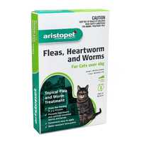 Aristopet Spot-on Flea, Heartworm & All-Wormer - Cats over 4kg 3-pack