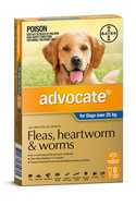 Advocate Spot-On Flea & Worm Control for Dogs over 25kg - 6-pack