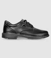 The Ascent Mens Apex Max 3 (E) Black is a traditional &amp; highly durable black leather school shoe or...