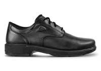 The Ascent Mens Scholar (2E) is a traditional &amp; highly durable black leather school shoe or work shoe...