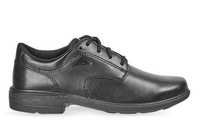 The Ascent Kids Scholar (2A) Black is a traditional &amp; highly durable black leather school shoe from...