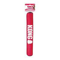 3 x KONG Signature Stick - Safe Fetch Toy with Rattle & Squeak for Dogs - Medium