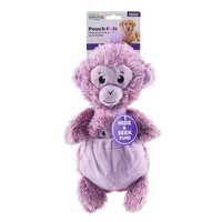 Charming Pet Pouch Pals Plush Dog Toy - Monkey with Baby in Pouch