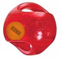 KONG Jumbler Rubber Ball with Hidden Tennis Ball Dog Toy - Large/X-Large